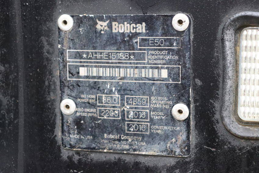 Bobcat E50 22