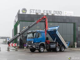 Mercedes-Benz Arocs 3351 6x6 Fassi F215A.2.23 Crane Tipper