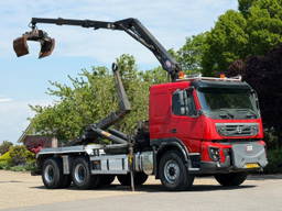 Volvo FMX 460 EEV 6X4 6x6WidespreadZ-Crane-Hook NL Truck
