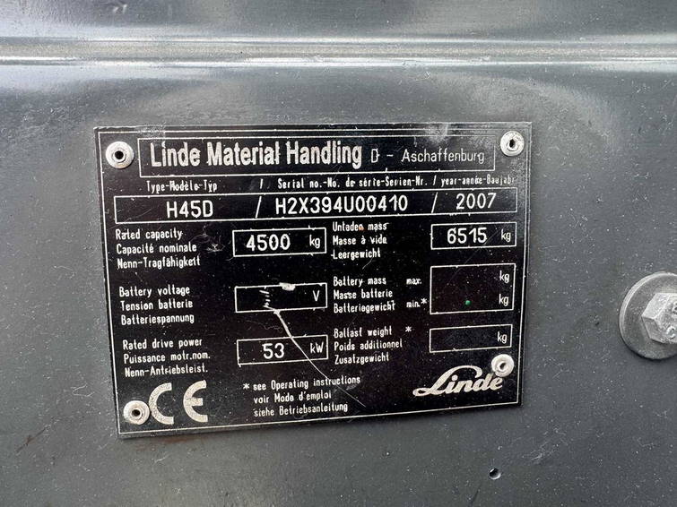 Linde H45D 10