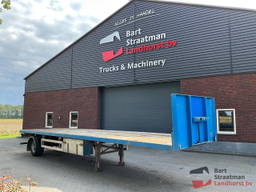 Tracon TO S1210 Uden TO S1210 gestuurde luchtgeveerde platte citytrailer.
