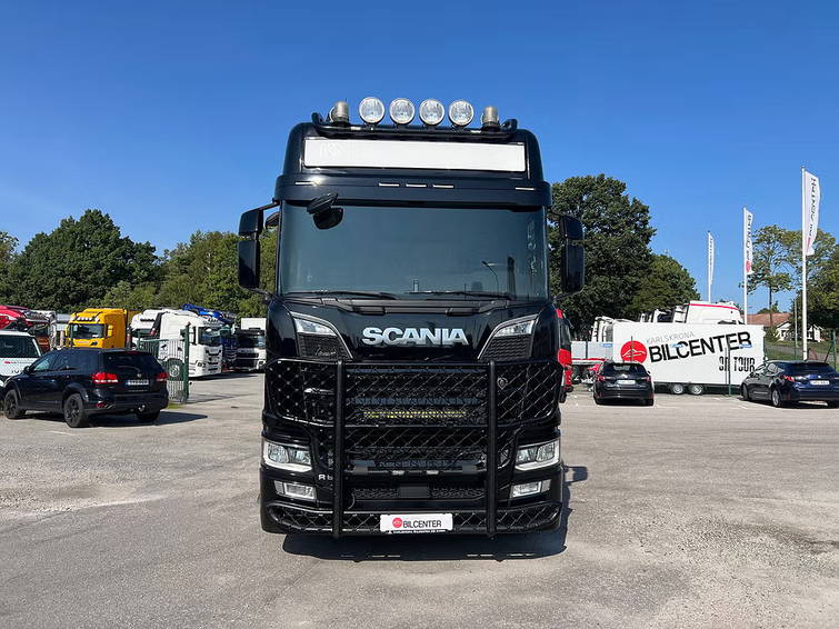 Scania R650 V8 6x4 Tandem Load changer, Crane bed Lift dumper, Euro 6 9