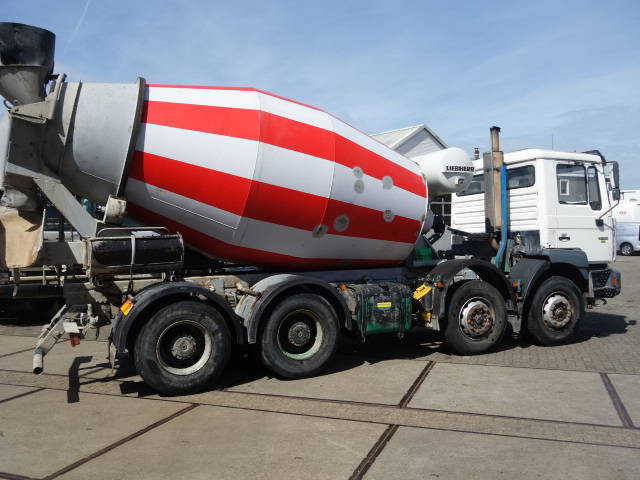 MAN 32-364 Liebherr Mixer,Steel Springs,BIG Axel 15
