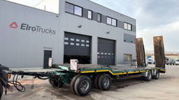 Schwarzmüller T4 G01VBN1 40.000 KG / Blatgefedert / Verbr AUF 3M / Steel Susp. / Belgian Trailer / Hydr Rampen