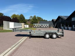 Veldhuizen P 33-2 Be oplegger kuip dieplader 7.5 TON