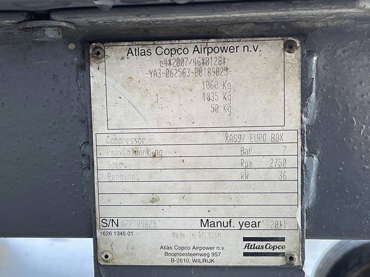 Atlas Copco XAS 97 DD - N 4