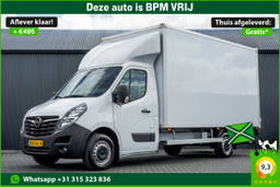 Opel Movano 2.3 Cdti BiTurbo | Bakwagen met Laadklep | Euro 6 | 146 PK | Airco | Cruise | Navigatie | MF Stuur