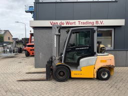 Jungheinrich TFG 430 500DZ triplo500 freelift / sideshift / vorkversteller / 2019 / 8850uur / LPG
