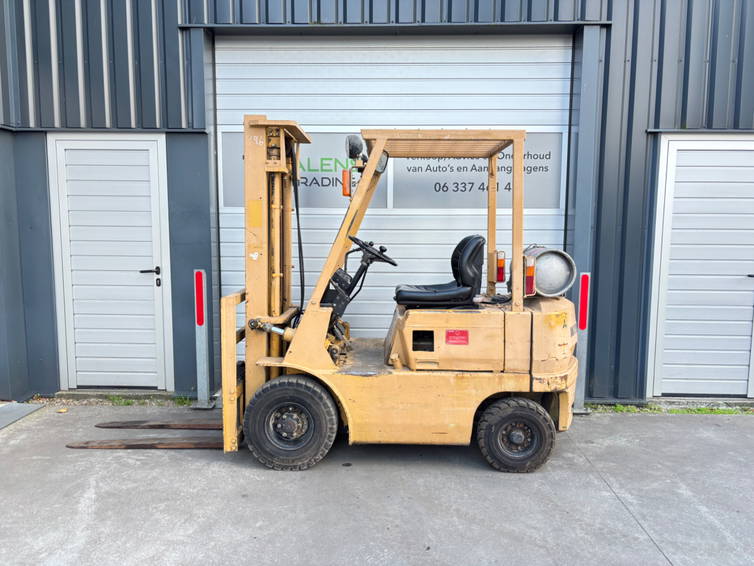 Mitsubishi FG15 LPG Duplex 3e ventiel Werkverlichting 1