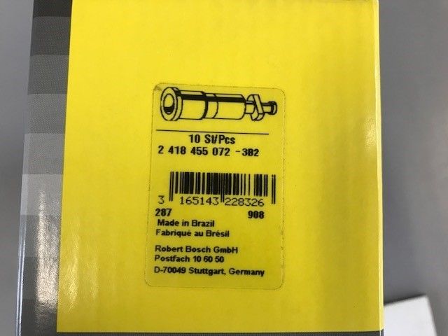 Renault 2418455072 Bosch Injection Pump Element 5000815546 6 ST/PCS NEW 2