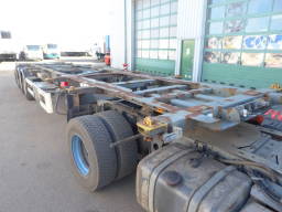 Van Hool 3B0070,ADR,VLG Tankcontainer chassis uitschuifbaar,2X20 30 40 voet