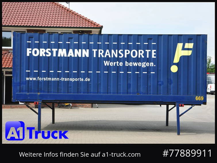 Krone BDF 7,82 Container, 2700mm Innenhöhe, Portaltür 2