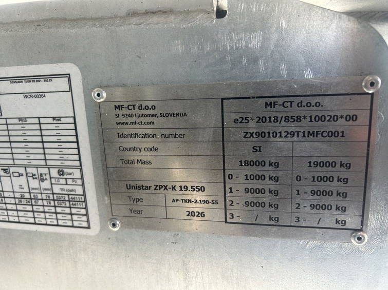 Diversen Mfct Unistar ZPX-K.19.550 ,Tandemdreiseitenkippe 9