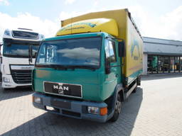 MAN 10.163 / Pritsche -Plane /