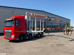 DAF XF 530 FAD 8x4 Holzkran