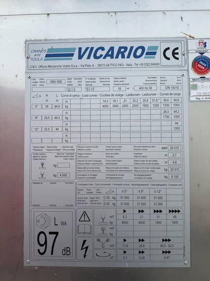 Vicario Omv 45 B Omv 45 B 7