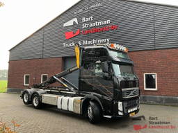 Volvo FH 460 6x2 Globetrotter met Palfinger T22 haakarmsysteem en VBK afnetsysteem.