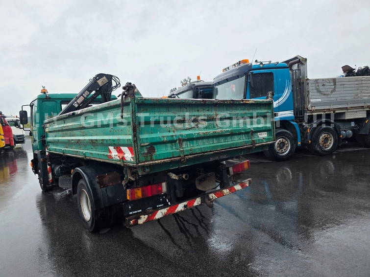 MAN 8.174 / E3 / Kipper Kran Greifer / 2X AHK 8