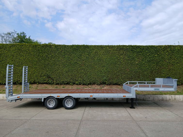 Veldhuizen Semi-dieplader oplegger 6,0 m. Gereserveerd 2