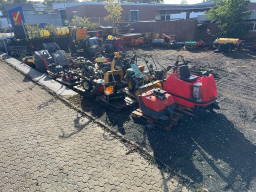 Hako 57 enheder samt 5 paller reservedele Have/Park-m ateriel fra ke