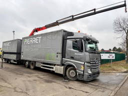 Mercedes-Benz Actros 2645 6x2 105m Jumbo + Crane Palfinger PK19001 4x - Retarder - Radio - Full AIR - Frigo - Euro 6 - SAF AS - Belgian Truck