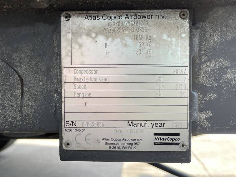 Atlas Copco XAS 97 DD - N 5