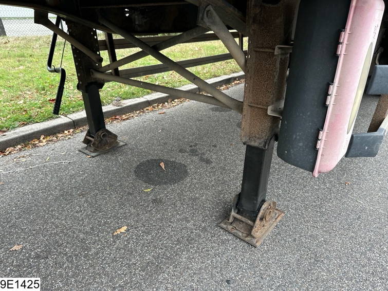 Fruehauf open laadbak Lifting axle 8