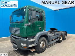 MAN TGA 33 360 6x4, Manual, Steel suspension
