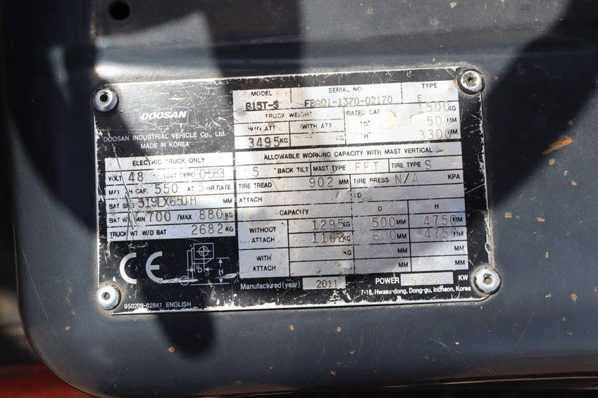 Doosan B15T-5 17