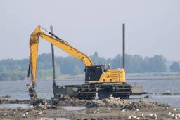 Caterpillar 320 amphibious excavator bigfloat swampbuggy