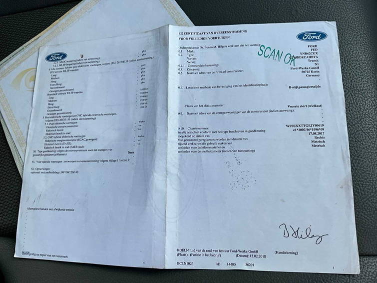 Ford Transit 7 zitplaatsen dubbele cabine 27