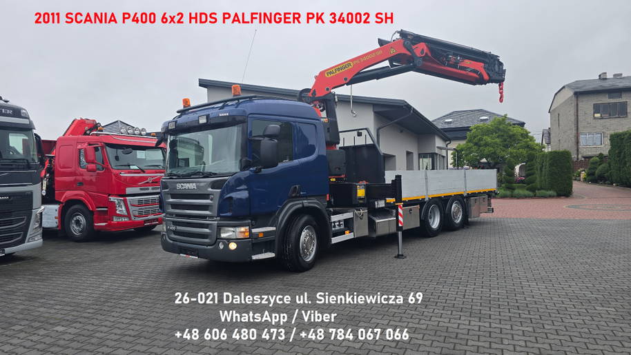 Scania P400 6x2 Palfinger PK 34002 SH 1