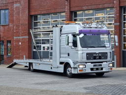 MAN TGL 12.240 4x2 Cartransporter - 12T - AS Tronic - Hydraulic deck - Sleeper cab