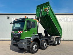 MAN TGS 35.430 8x8 BB TG3 Meiller StahlmuldeTOP