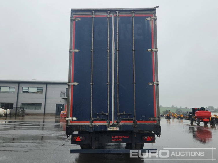 LAWRENCE&DAVID SDC 45' Tri Curtainsider Trailer, BPW Brakes No C urtains 4