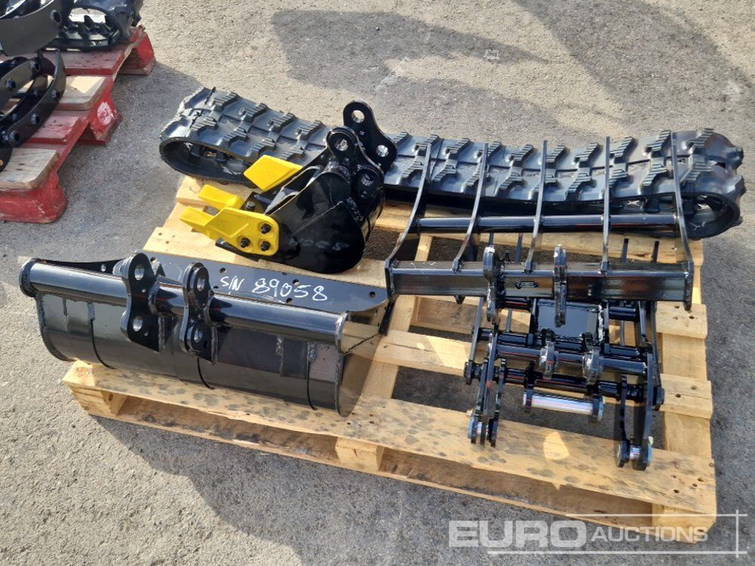 Diversen 2026 ZJG Rubber Tracks, Cleaning Bucket, Digging B ucket, QH, Woo 3
