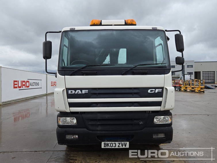 DAF 2003 DAF 4x2 Dropside Tipper Lorry, Hydraulic Cran e, Steel Body, 8