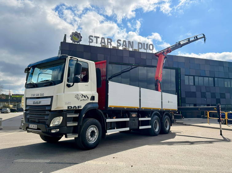DAF CF 410 6x4 Palfinger PK 20001 Crane Rotator 1