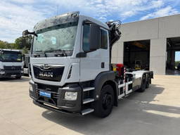 MAN TGS 26.420 - Palfinger PK 18.502 SH-C - Containersysteem - Lift- Stuuras