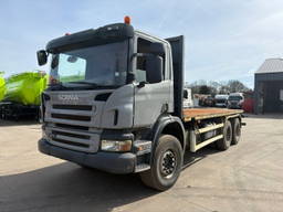 Scania P 6x4 manuel gearbox full steel