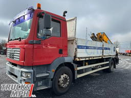 MAN TGM 18.280 202000kmEffer Kraan 120 3STOP Voertuig