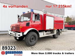Unimog U1300 L 4x4, Feuerwehr U 1300 L 4x4, SW 1000 Schlauchwagen, Feuerwehr