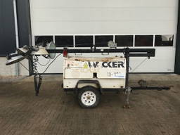Wacker LTC4L Lombardini Diesel Mobiele light tower lichtmast aggregaat