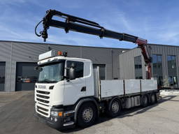 Scania G450 8x26 Euro 6 / Crane HMF 2620 K5
