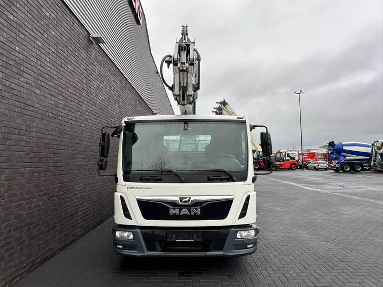 MAN TGL 7.190 4X2 BB Bocker AK37/4000 + JIB Montagekran/Dachdeckerkran/Roofcrane/Kraan/Kran/Grua 7