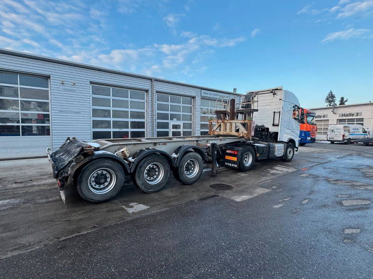 Menci SL20B 20 Fuß Kippcontainerchassis 1