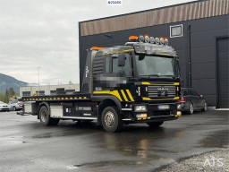 MAN TGM 15.240 4x2 tow truck w/ frame winch, tow boom