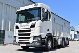 Scania R450 E6 6x2 Retarder Kranvorbereitung Bett