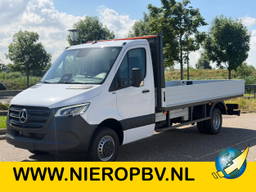 Mercedes-Benz Sprinter 519CDI Openlaadbak Airco Camera Trekhaak L3 Nieuw C-Rijbewijs DUS BPM Vrij