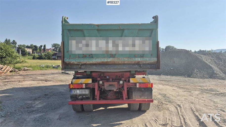 MAN TGA 410 2002 6x4 tipper 9